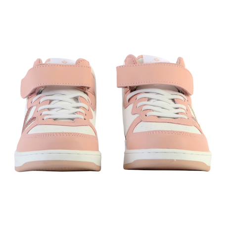 Baskets montantes à scratch Nude+Nude - Blanc 10 - vertbaudet enfant 