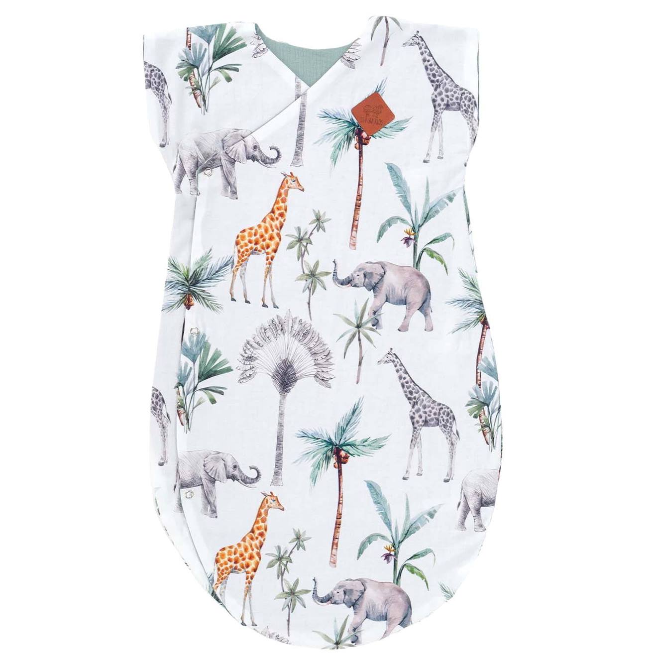 Gigoteuse Légère Tog 1,5 Kimono Safari Safari, Vert, Gris, Blanc