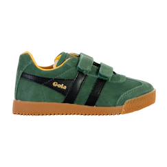 Chaussures-Baskets basses  à scratch  velours