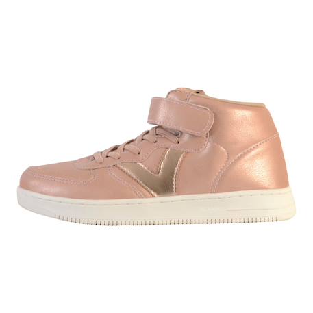 Baskets montantes à scratch Nude+Nude - Blanc 2 - vertbaudet enfant 