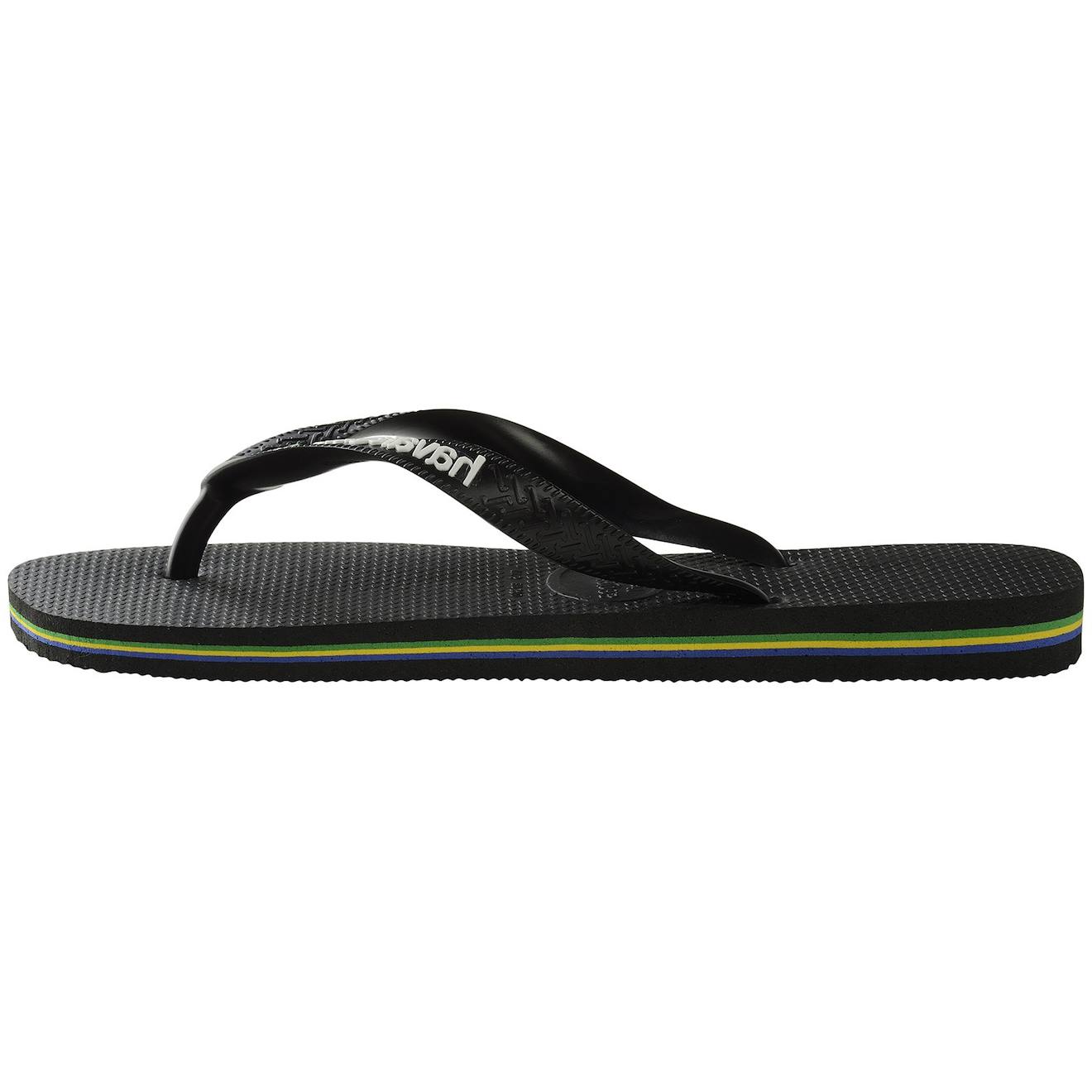 Tongs À Brides Black Black