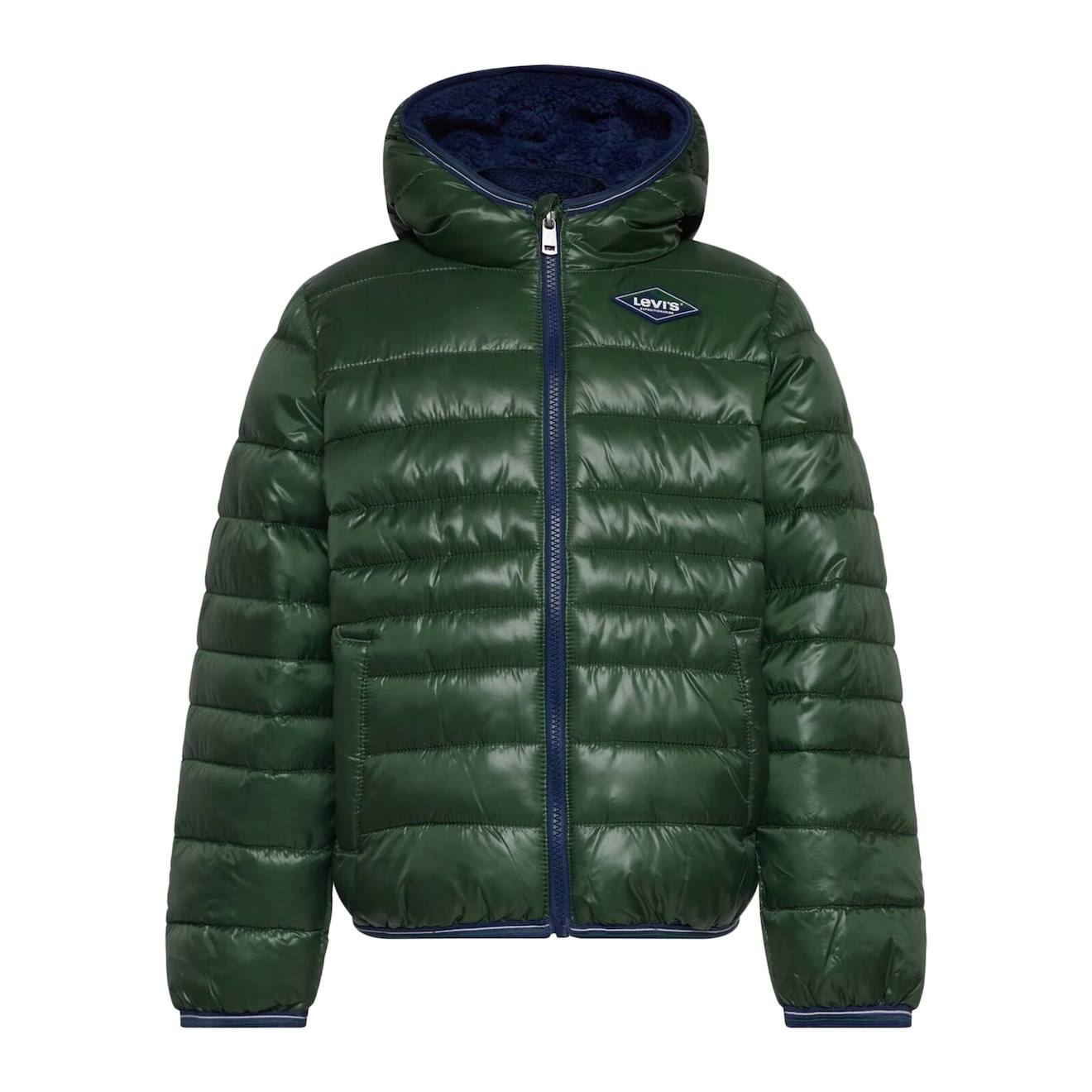 Doudoune Enfant - Chaude À Doublure Sherpa Pour Un Confort Optimal Vert
