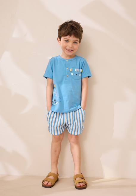Bébé-Ensemble bébé t-shirt et short biscarosse