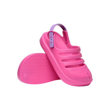Sabots à brides Rose violet 5 - vertbaudet enfant 