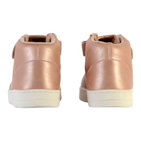 Baskets montantes à scratch Nude+Nude - Blanc 4 - vertbaudet enfant 