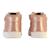 Baskets montantes à scratch Nude+Nude - Blanc 4 - vertbaudet enfant 