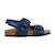 Sandales en cuir  à scratch Militaire+Navy 7 - vertbaudet enfant 