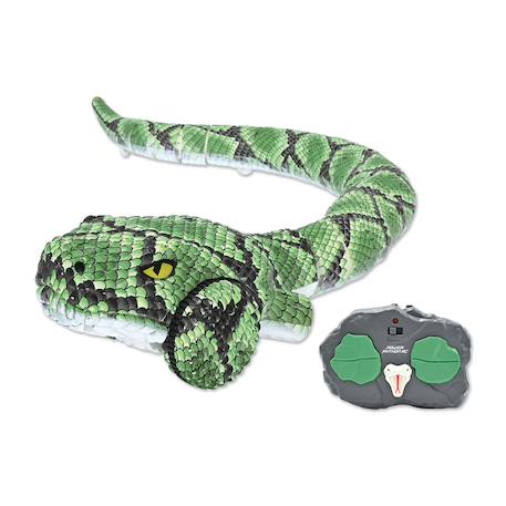 Jouet serpent amphibie télécommandé sans fil, modes terrestre et aquatique et étanche Vert 2 - vertbaudet enfant 