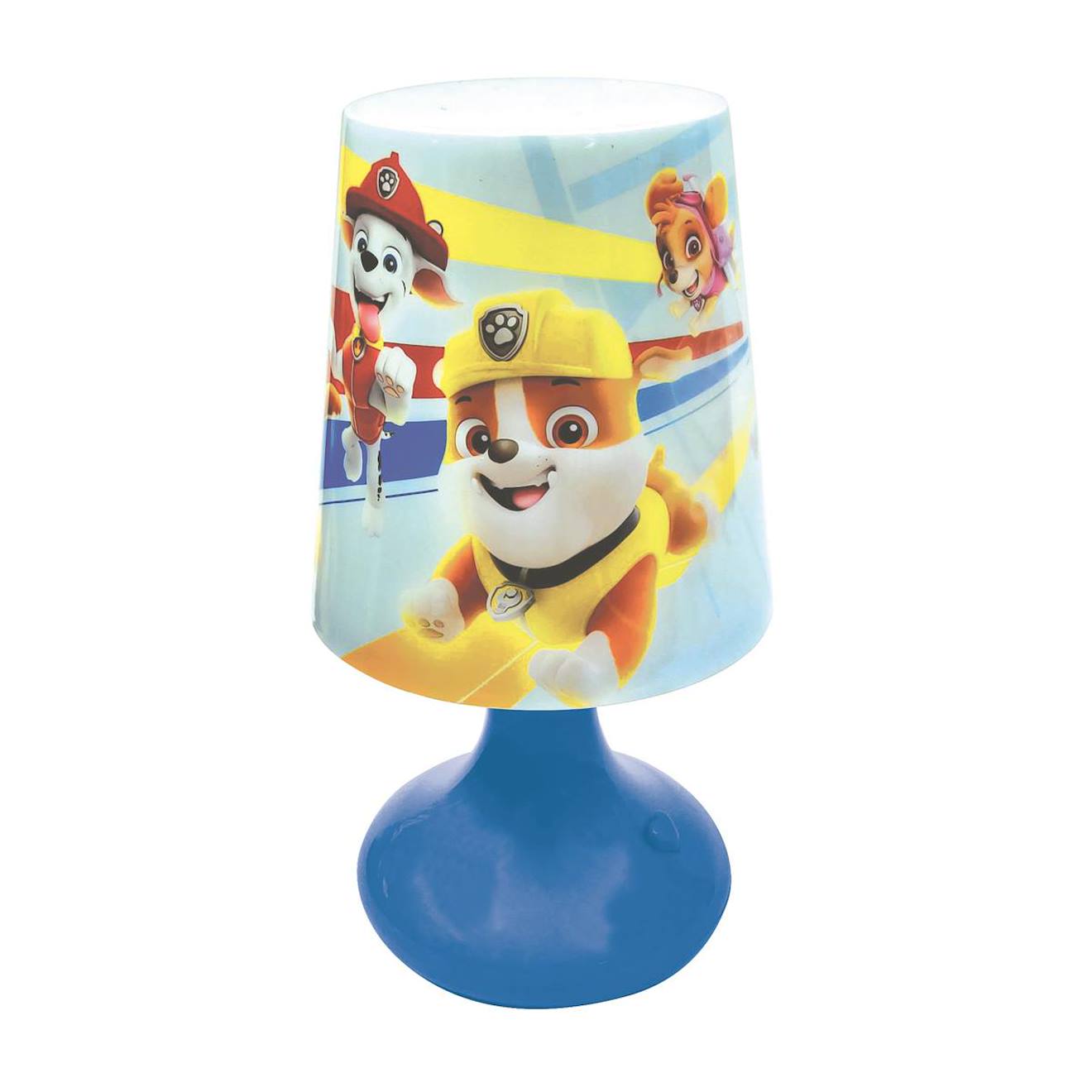 Mini Lampe De Chevet Veilleuse Sans Fil Pat’ Patrouille Bleu