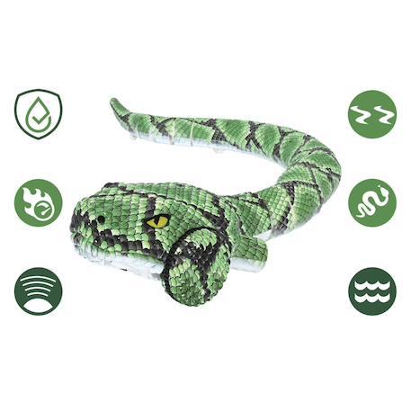 Jouet serpent amphibie télécommandé sans fil, modes terrestre et aquatique et étanche Vert 1 - vertbaudet enfant 