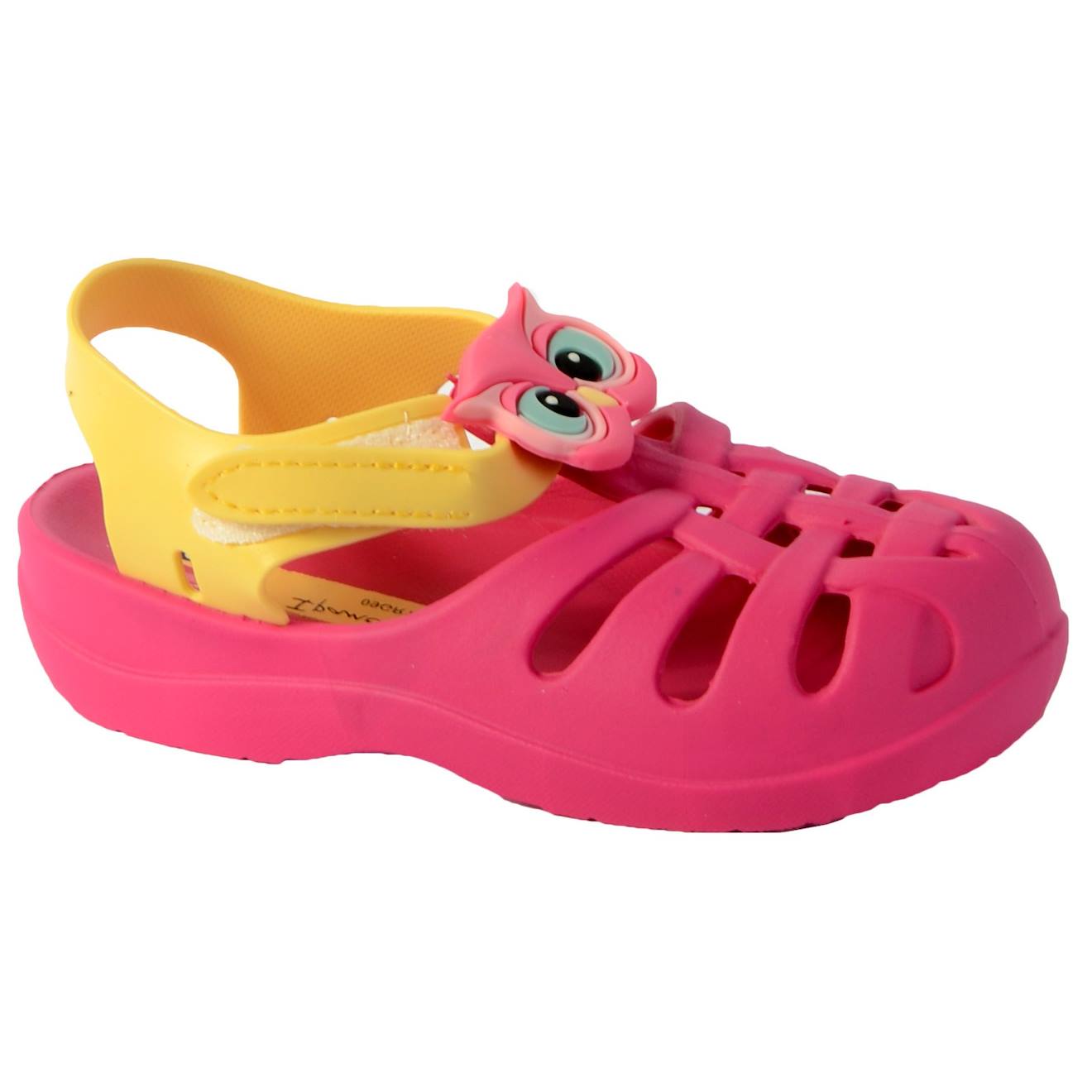 Sandales À Scratch Pink Yellow