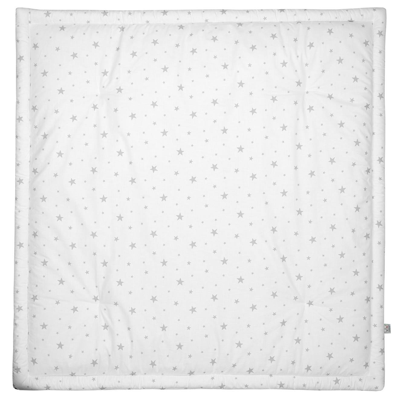Tapis De Parc Tapis D'éveil Réversible Stella Stella, Imprimé Étoiles Blanc,