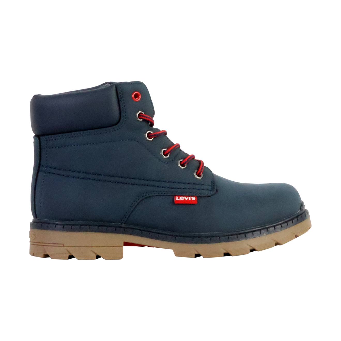 Bottines À Lacets Marine