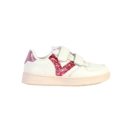 Fille-Vêtements de sport-Baskets basses  à scratch