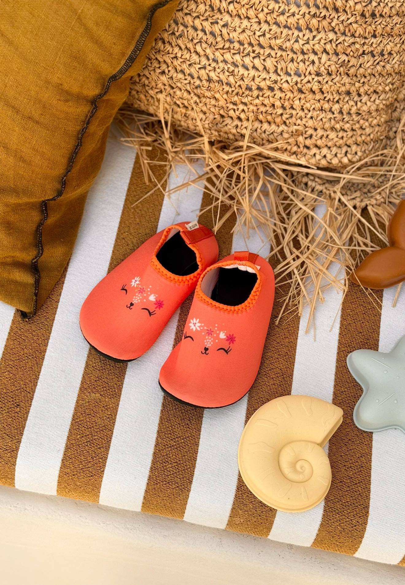 Chaussures De Plage Bahamas Orange