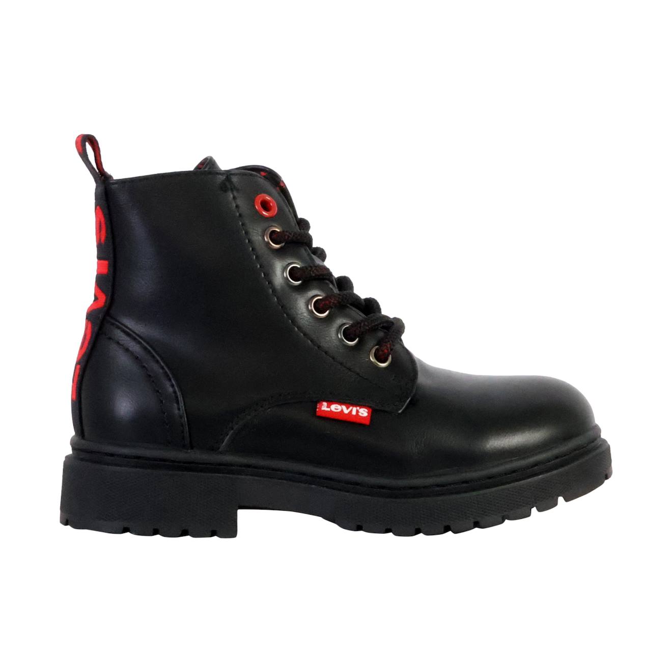 Bottines À Lacets Noir