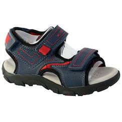 Chaussures-Sandales  velours  à scratch
