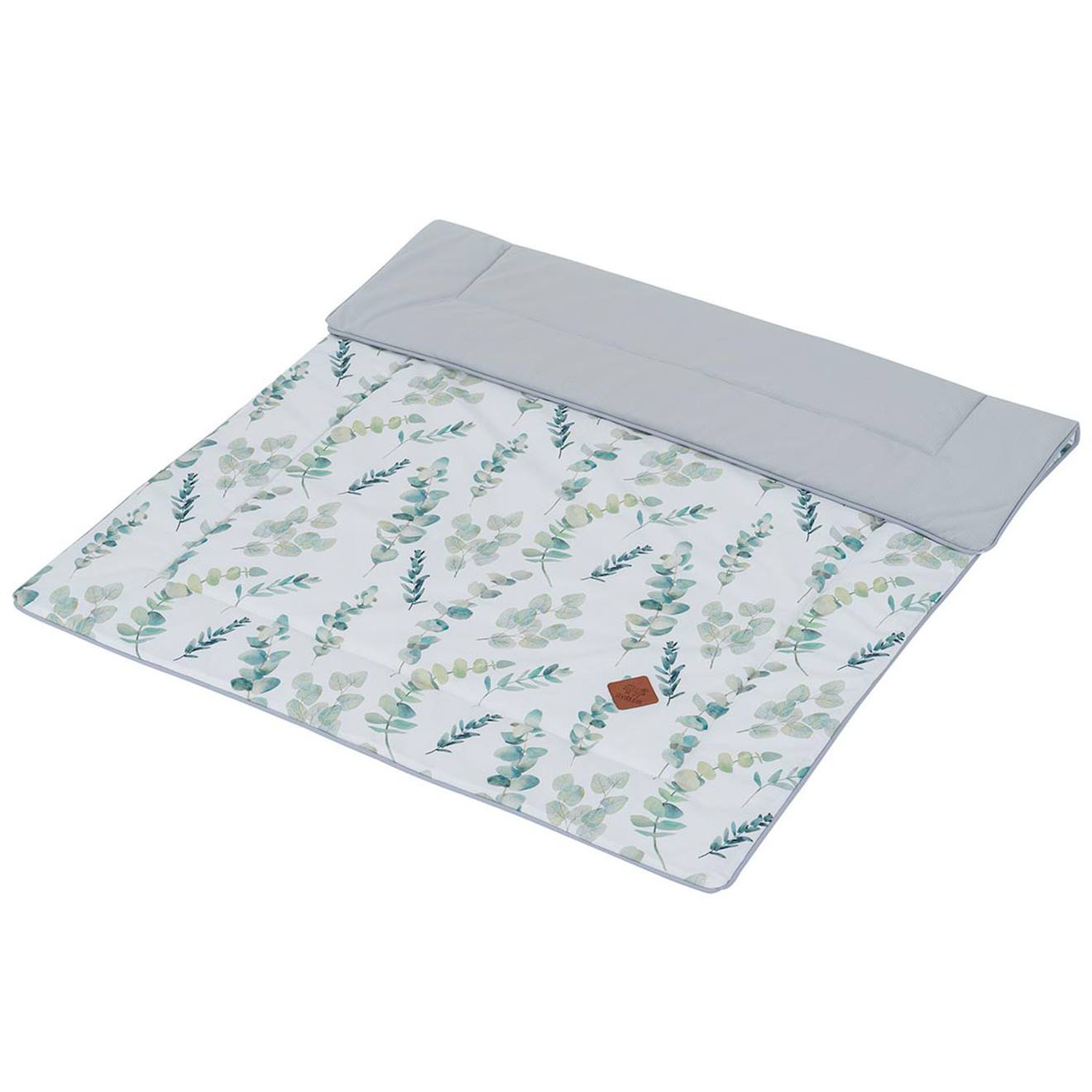 Couverture Plaid Réversible Eucalyptus Eucalyptus, Vert, Gris