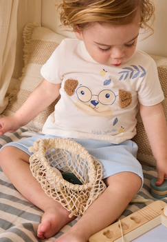 -Ensemble bébé t-shirt et short zeste d'amour