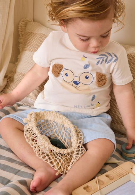 Bébé-Ensemble bébé t-shirt et short zeste d'amour