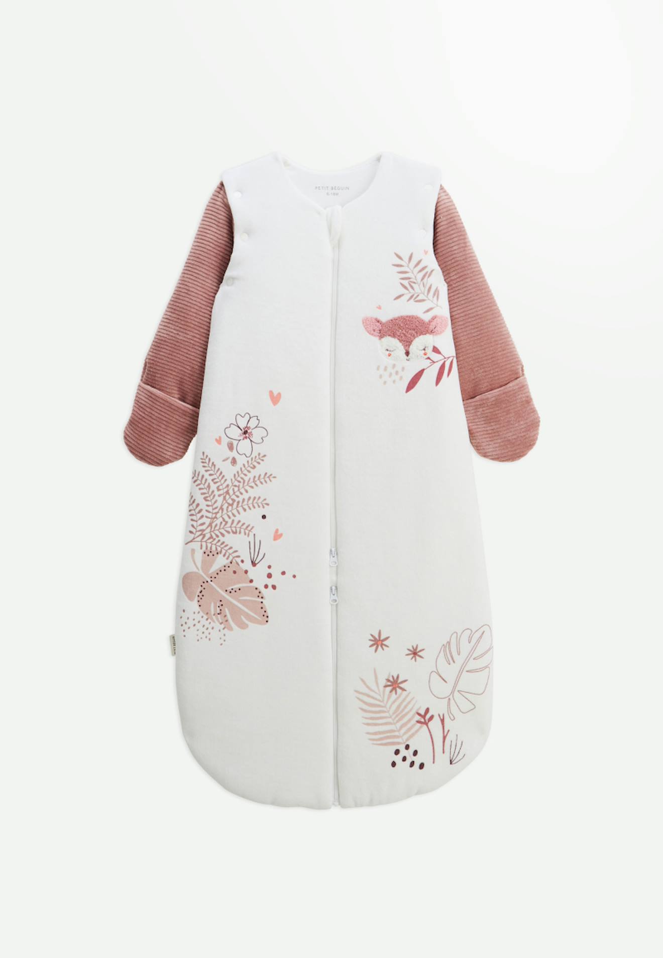 Turbulette D'hiver En Velours Avec Manches Amovibles Et Jambes Séparables Oona Rose