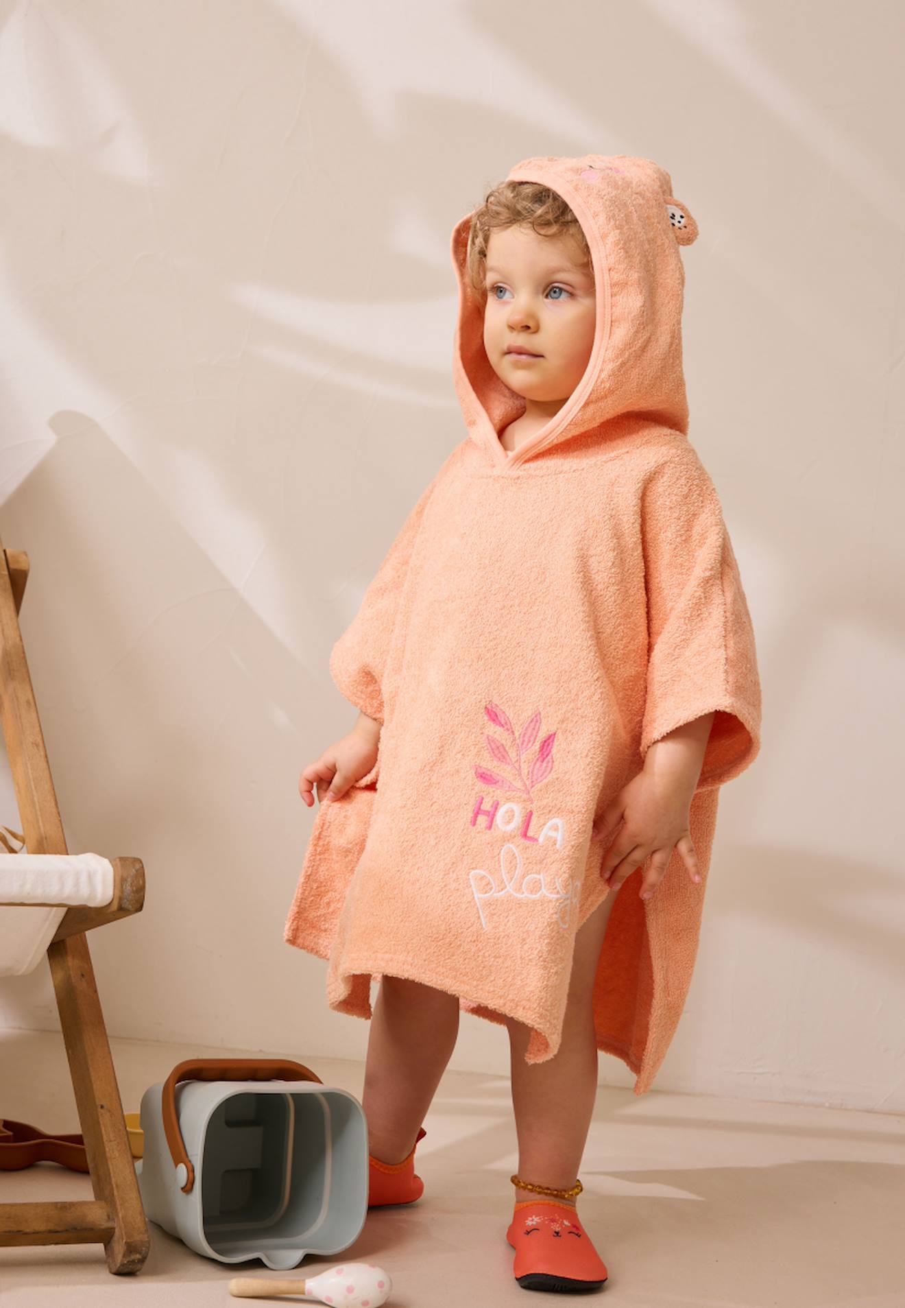 Poncho De Bain Bébé Bahamas Orange