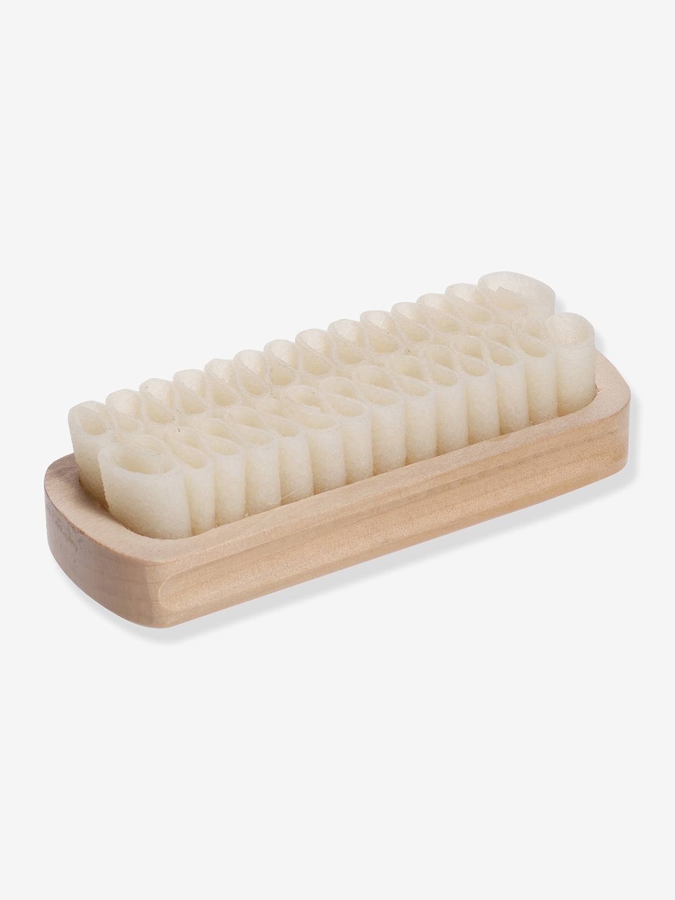 Brosse à reluire pour daim et nubuck FAMACO marron