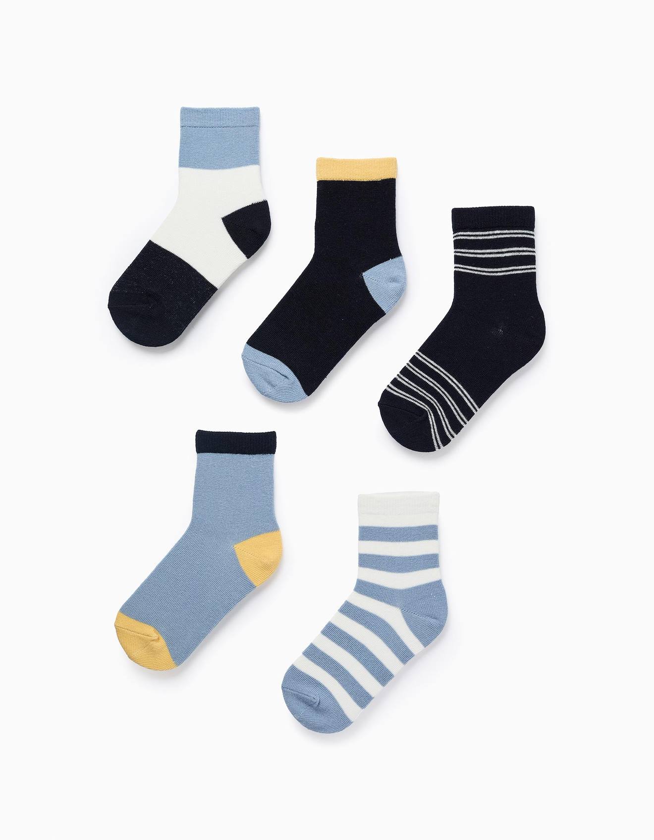 Pack 5 Paires De Chaussettes Multicolore