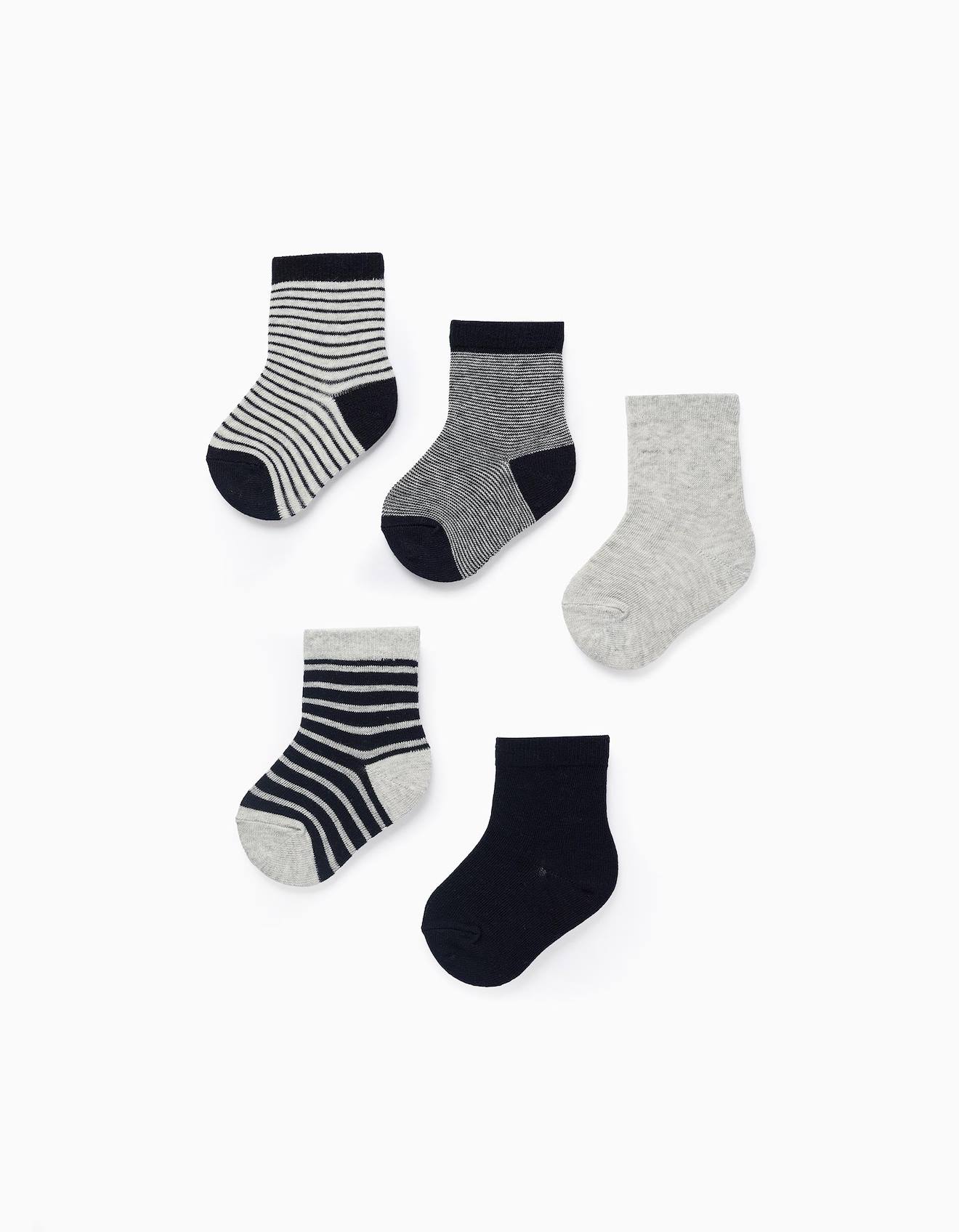 Pack 5 Paires De Chaussettes Multicolore