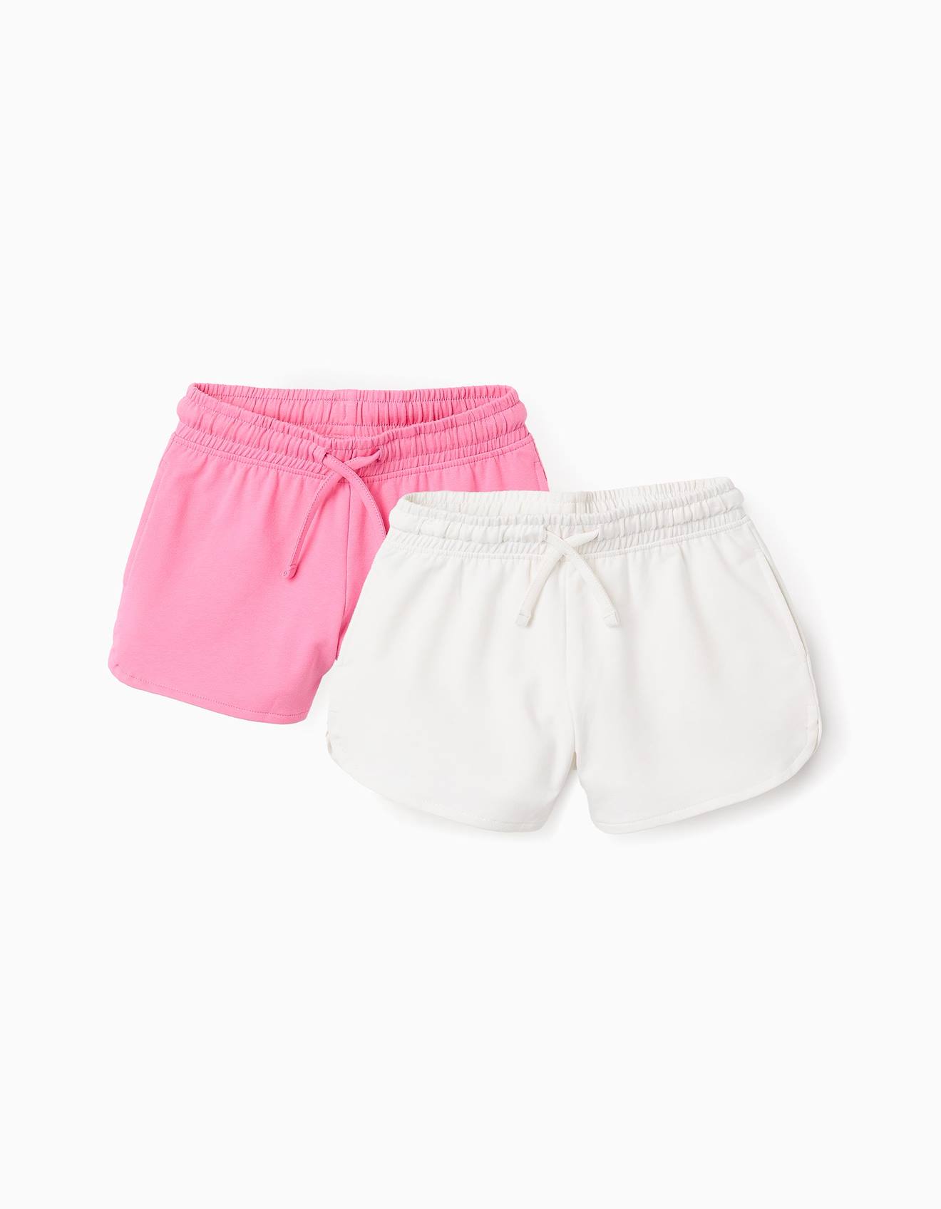 Pack 2 Shorts En Molleton Rose