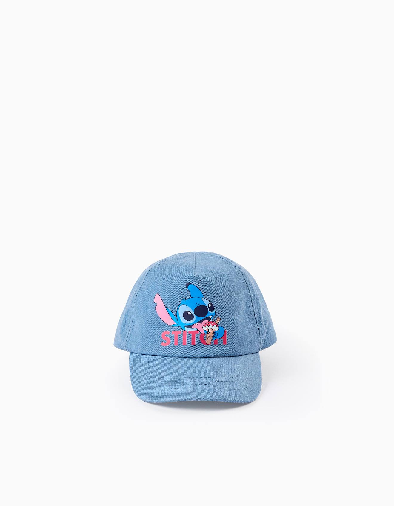 Casquette En Jean Disney Stitch Bleu