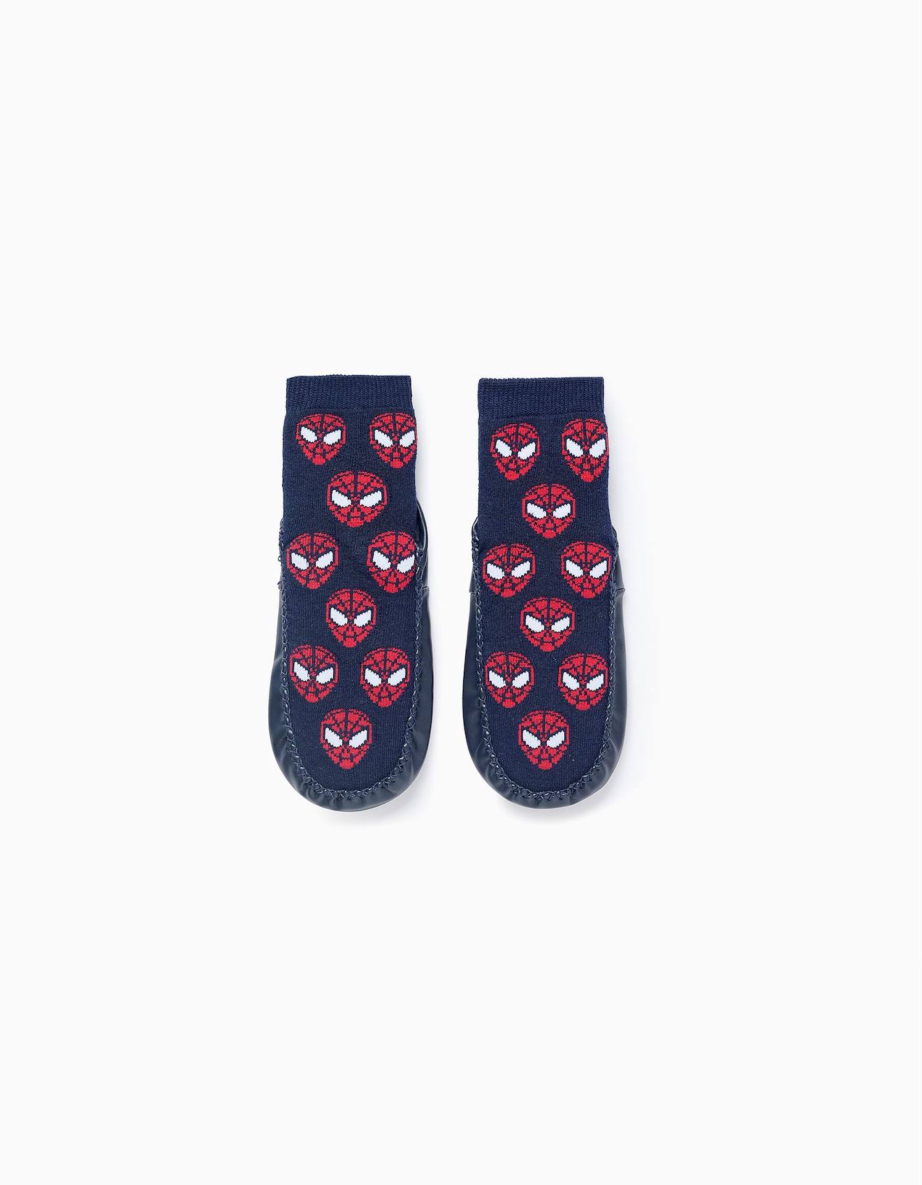 Chaussettes-chaussons Bleu Foncé
