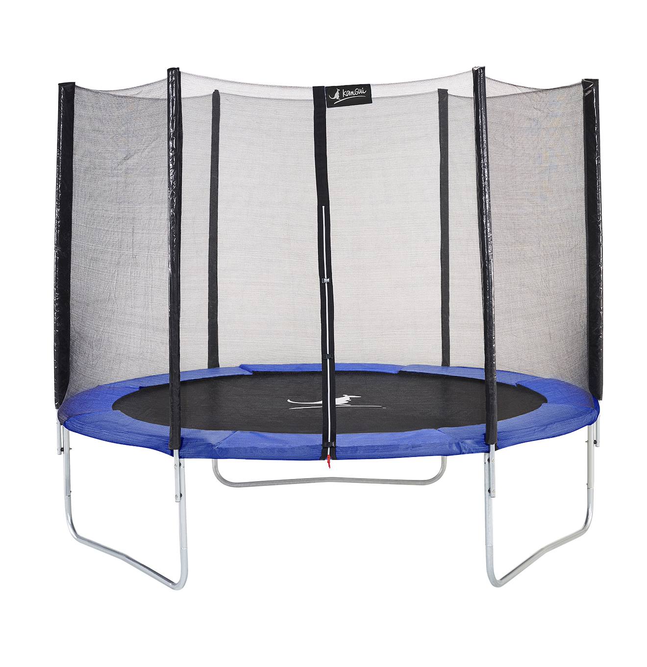 Trampoline Rond Bleu Ø250cm Avec Filet De Protection Bleu