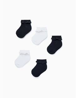 Pack 5 paires de chaussettes avec crochet  - vertbaudet enfant