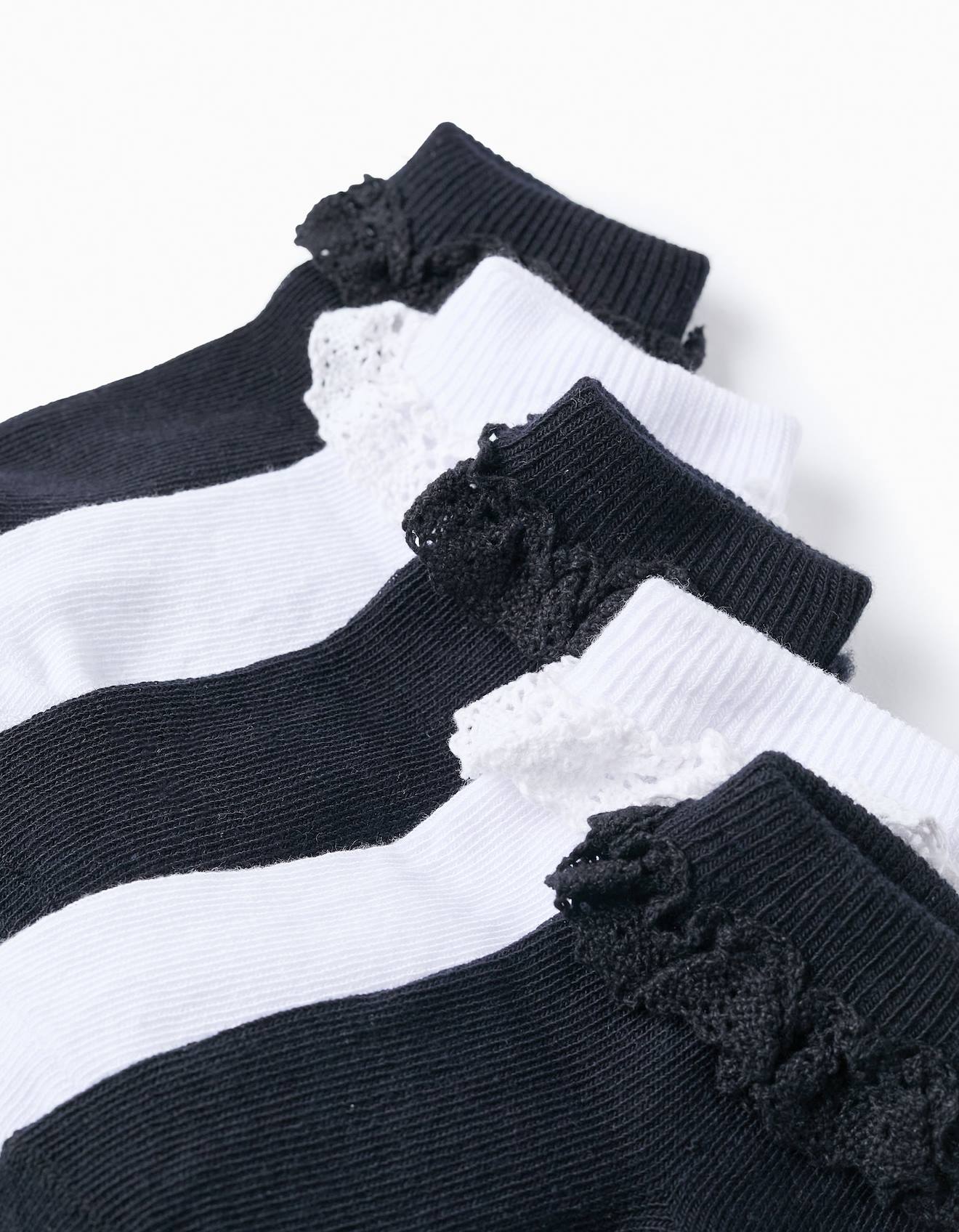 Pack 5 Paires De Chaussettes Avec Crochet Multicolore (Zippy) - Image 1
