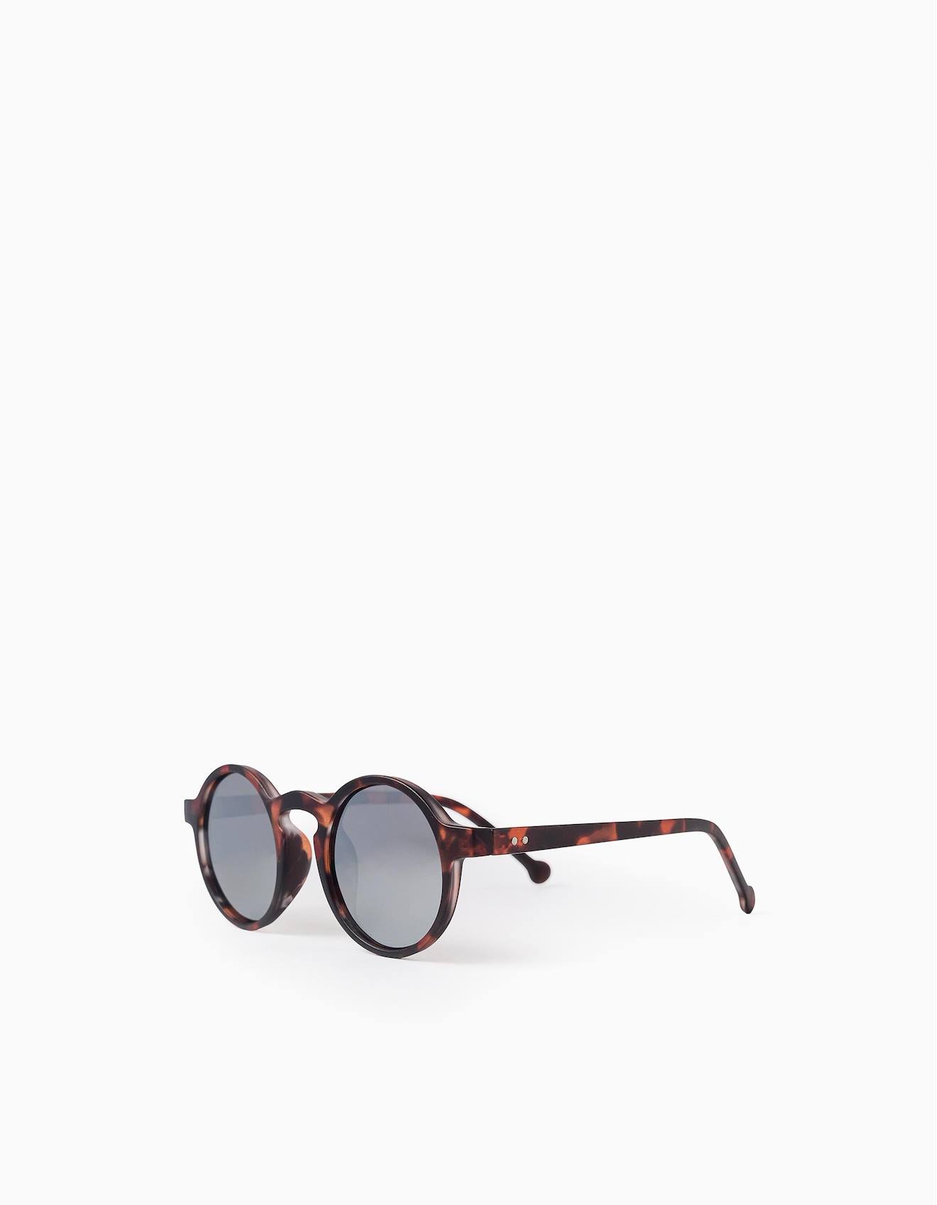 Lunettes De Soleil Uv400 Ultra Flexibles Orange Clair