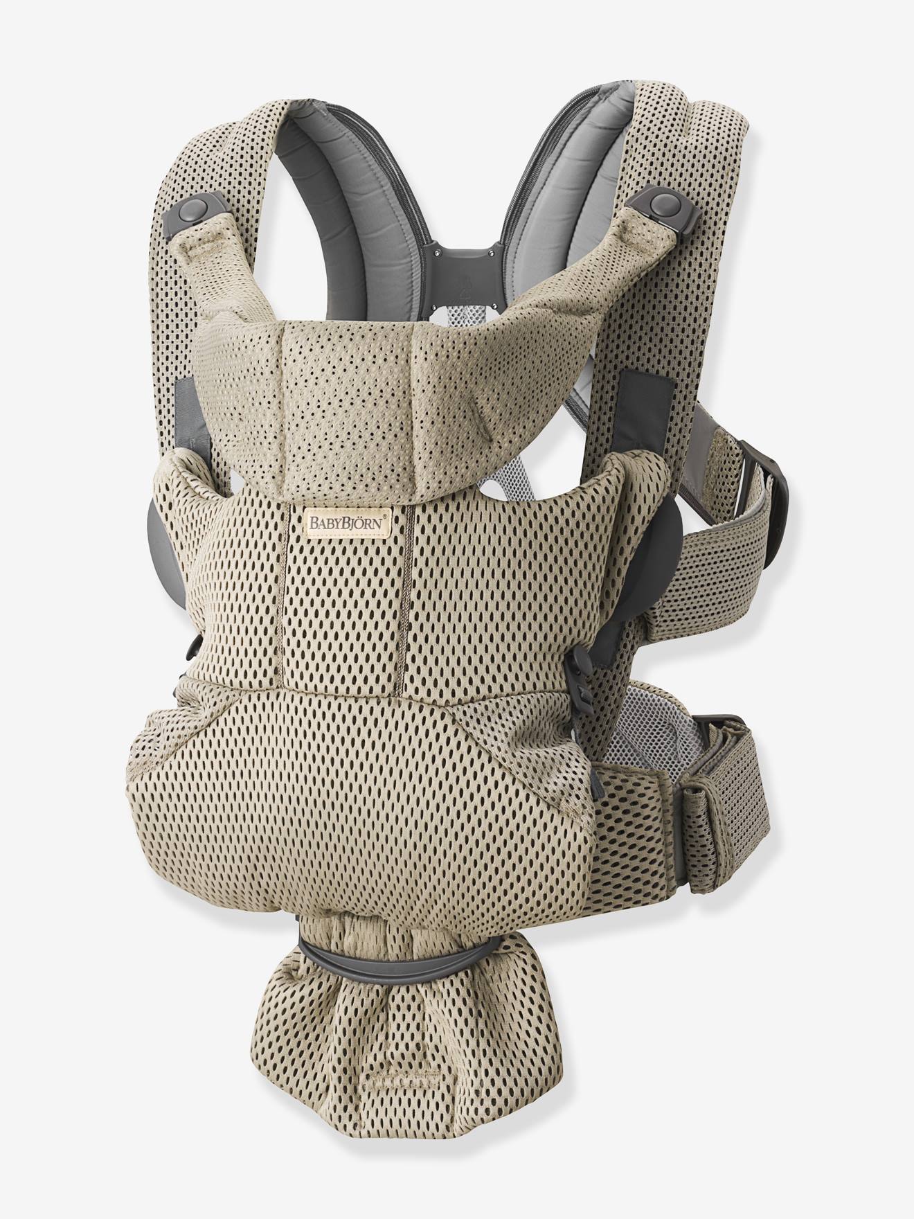 Porte-bébé physiologique BabyBjörn Move Mesh 3D beige