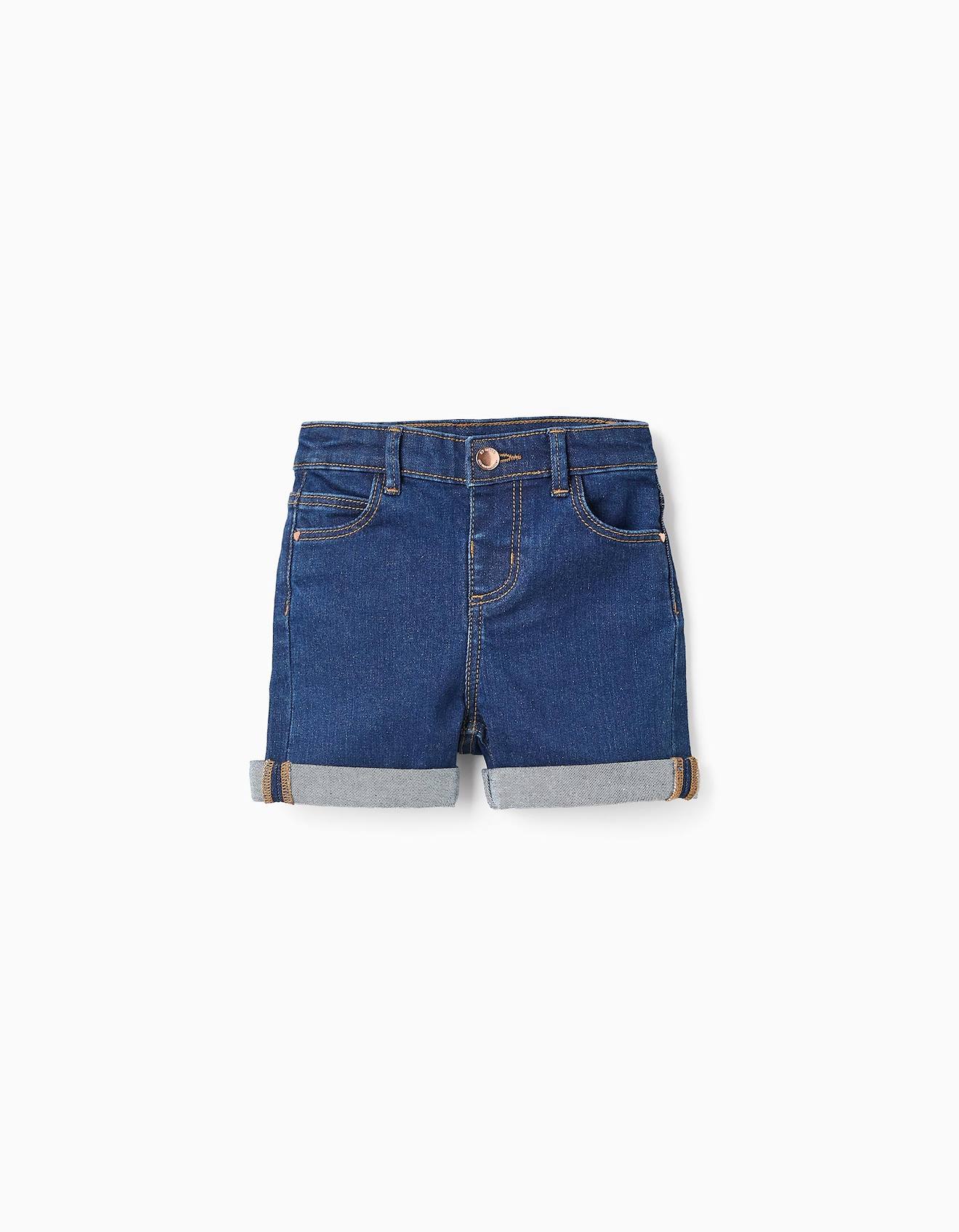 Short En Jean Bleu