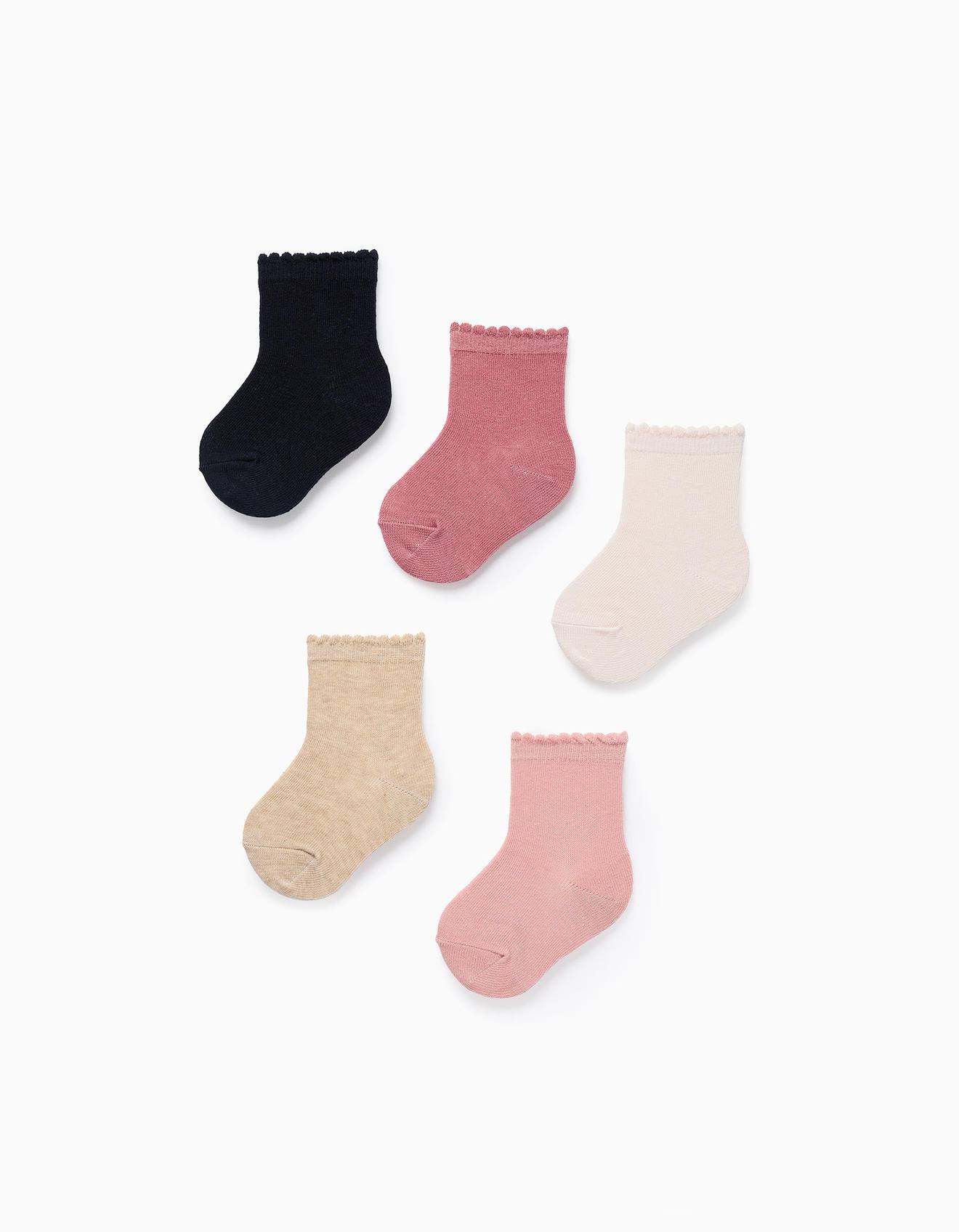 Pack 5 Paires De Chaussettes Multicolore