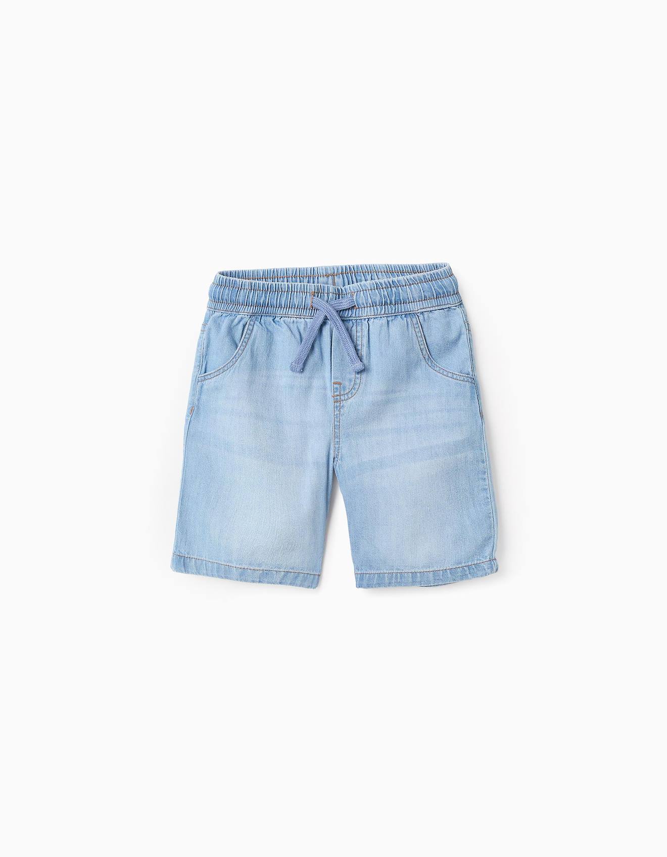 Short En Jean Léger Bleu Clair