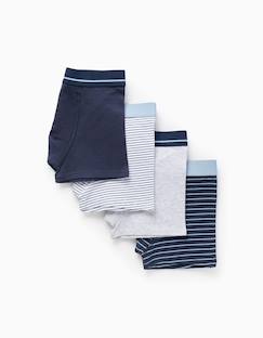 -Pack 4 boxers à rayures