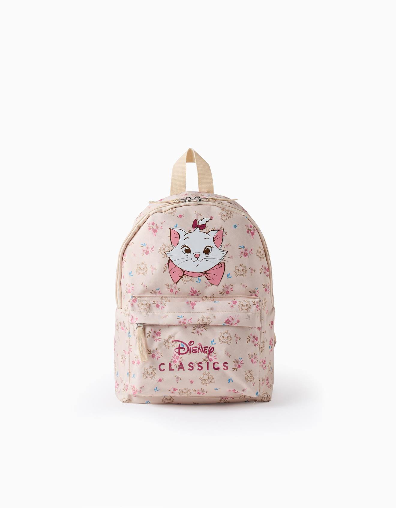 Sac À Dos Floral Princesses Beige Clair