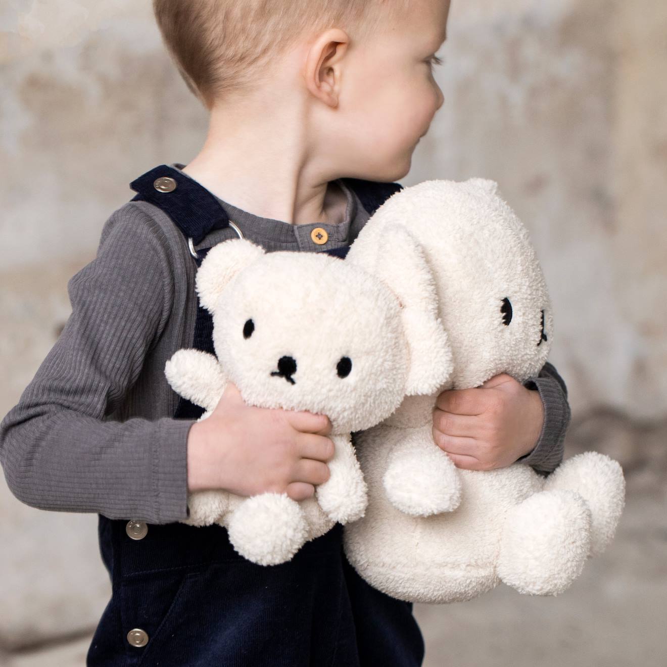 Peluche Boris Terry (17 Cm) Crème (Bon Ton Toys) - Image 2