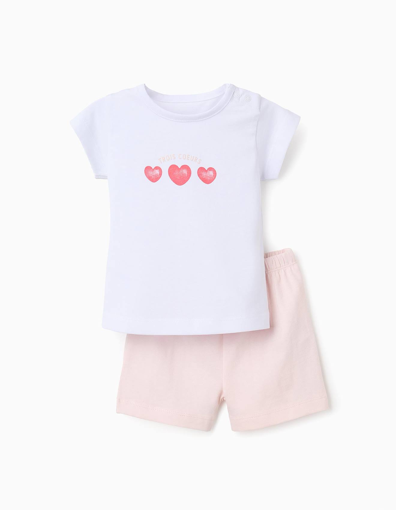 Pyjama En Coton Blanc
