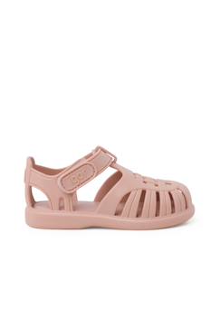 Chaussures-Chaussures bébé 17-26-Sandales plastique à fermeture scratch tobby solid