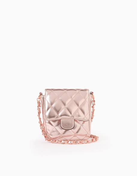 Fille-Sac matelassé brillant