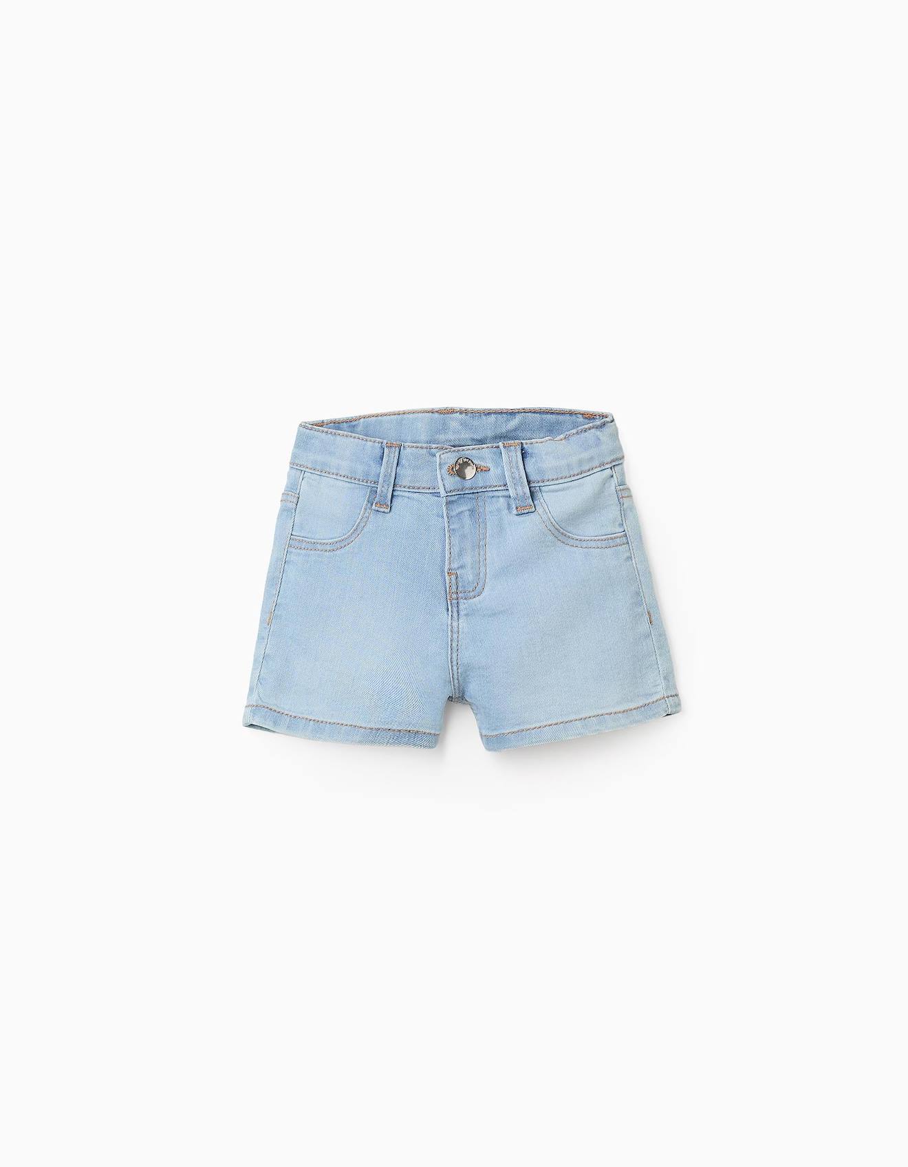 Short En Jean Bleu Clair