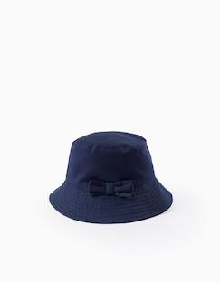 Chapeau en sergé avec nœud  - vertbaudet enfant