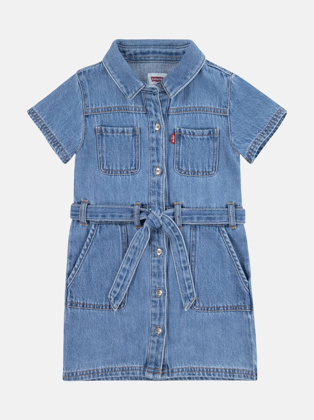Robe En Jean Bleu