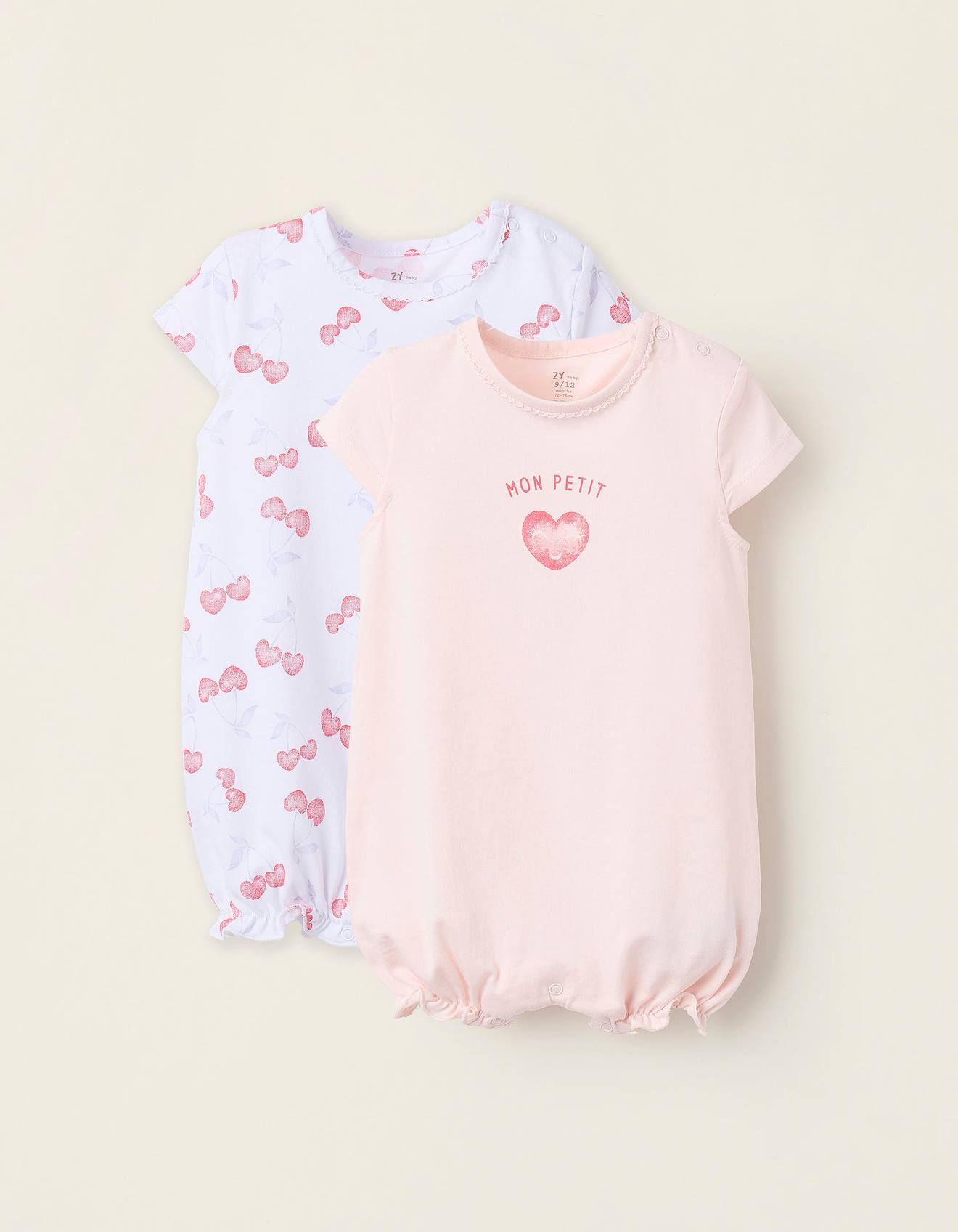 Pack 2 Pyjamas-combinaisons Multicolore